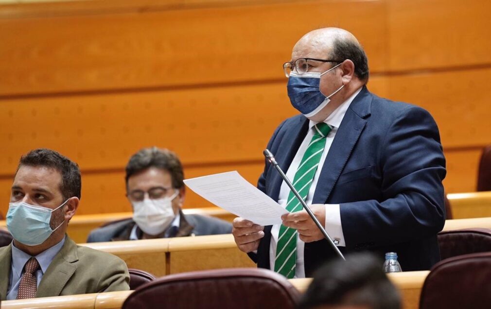 El senador del PP José Antonio Robles en una foto de archivo.