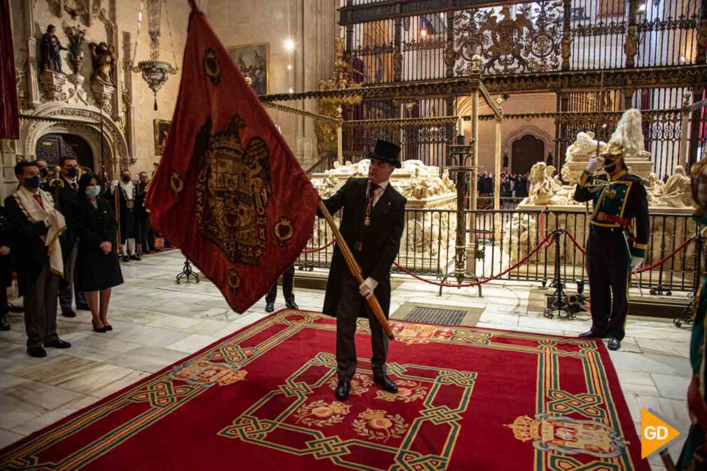 FOTOS - La Toma de Granada se queda por segundo año consecutivo en la intimidad de la Capilla Real-15