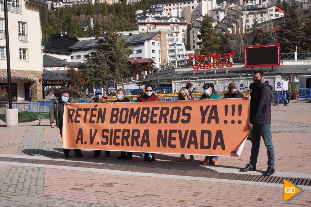 FOTOS RETÉN BOMBEROS SIERRA NEVADA  Foto Guillermo Crovetto