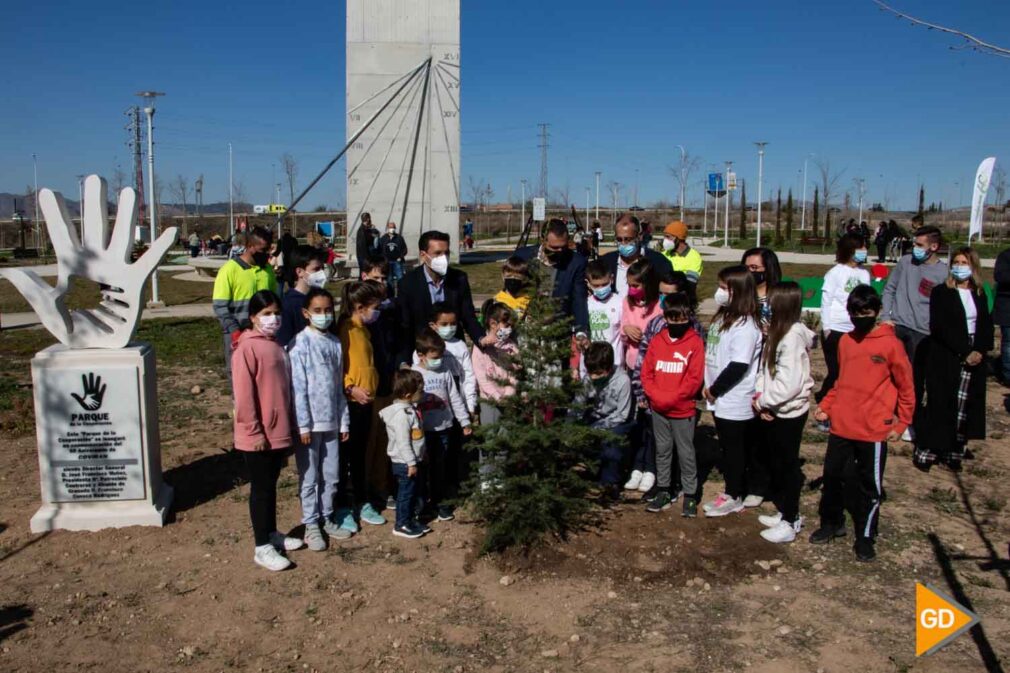 FOTOS acto de inauguración del parque dedicado por la ciudad al movimiento cooperativista con motivo de la conmemoración en 2021 del 60 aniversario de Covirán - Javi Gea (9)