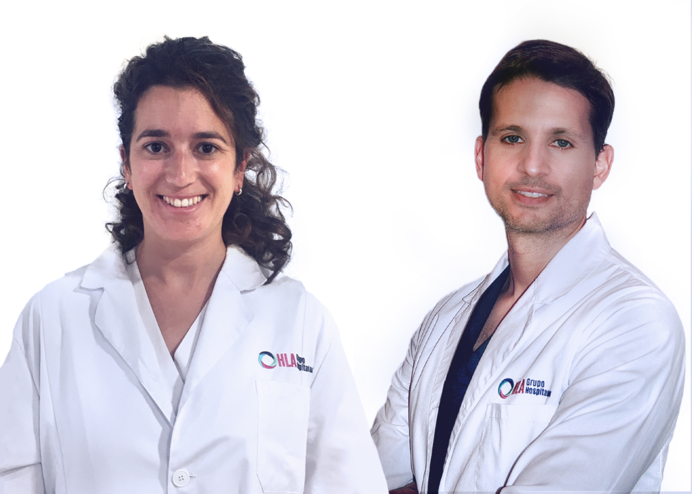 HLA Inmaculada_Dos profesionales mejores médicos en su especialidad_20220121 Dra. Isabel Fernández de Alba y el Dr. Antonio Arrebola