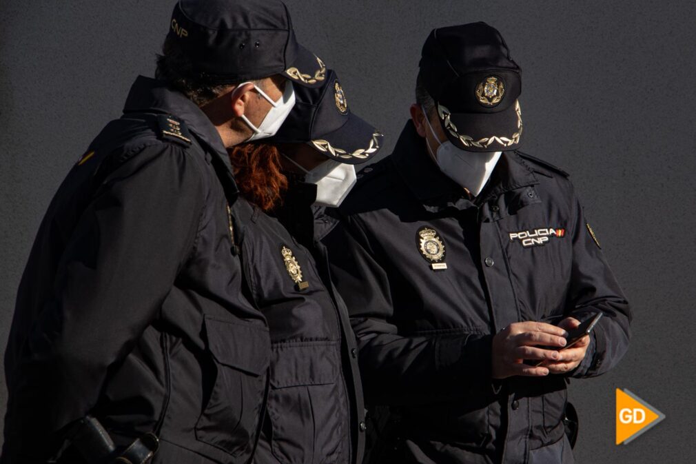 VISITA ALCALDE GRANADA JEFATURA POLICIA NACIONAL GRANADA - Dani B-3