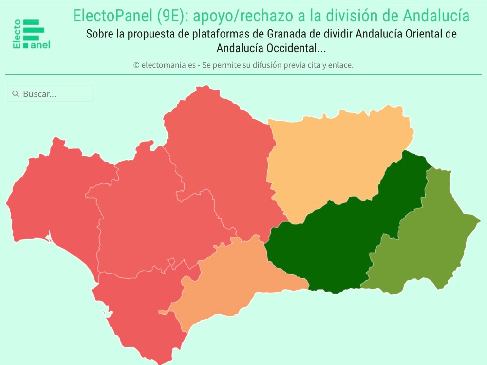 mapa encuesta region de granada