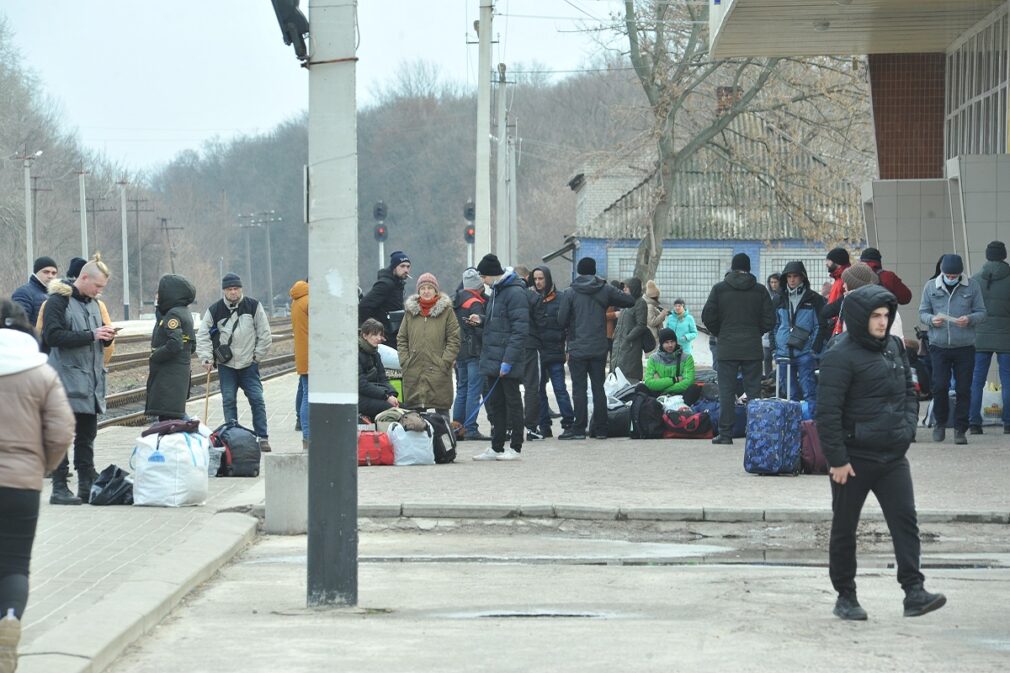 Russian invasion of Ukraine - Evacuation in Luhansk