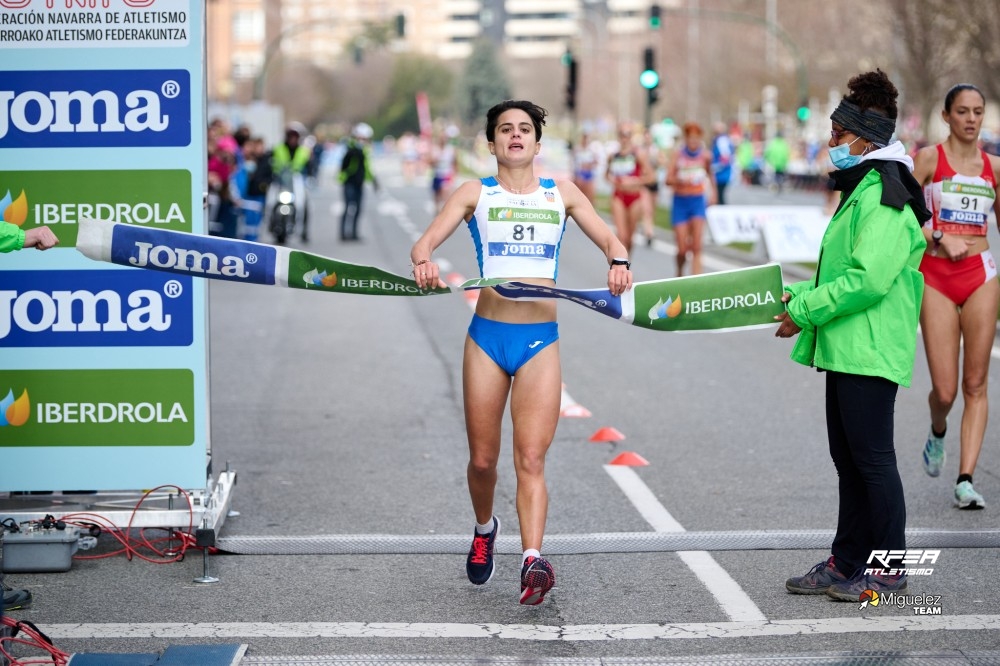 maria perez campeonato nacional marcha