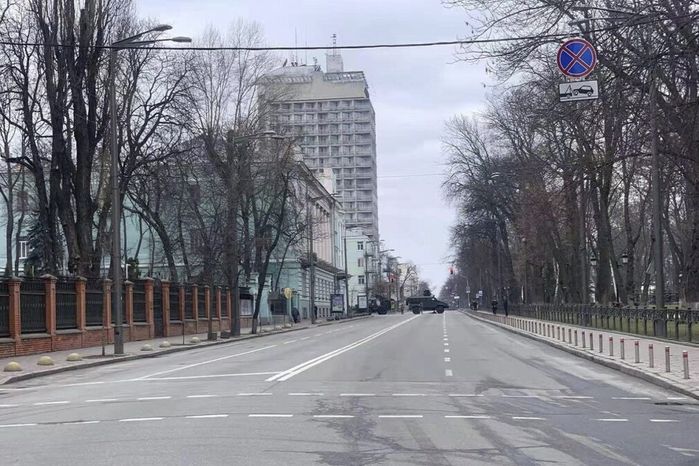 Second day in Ukraine after Russia's entry into the country