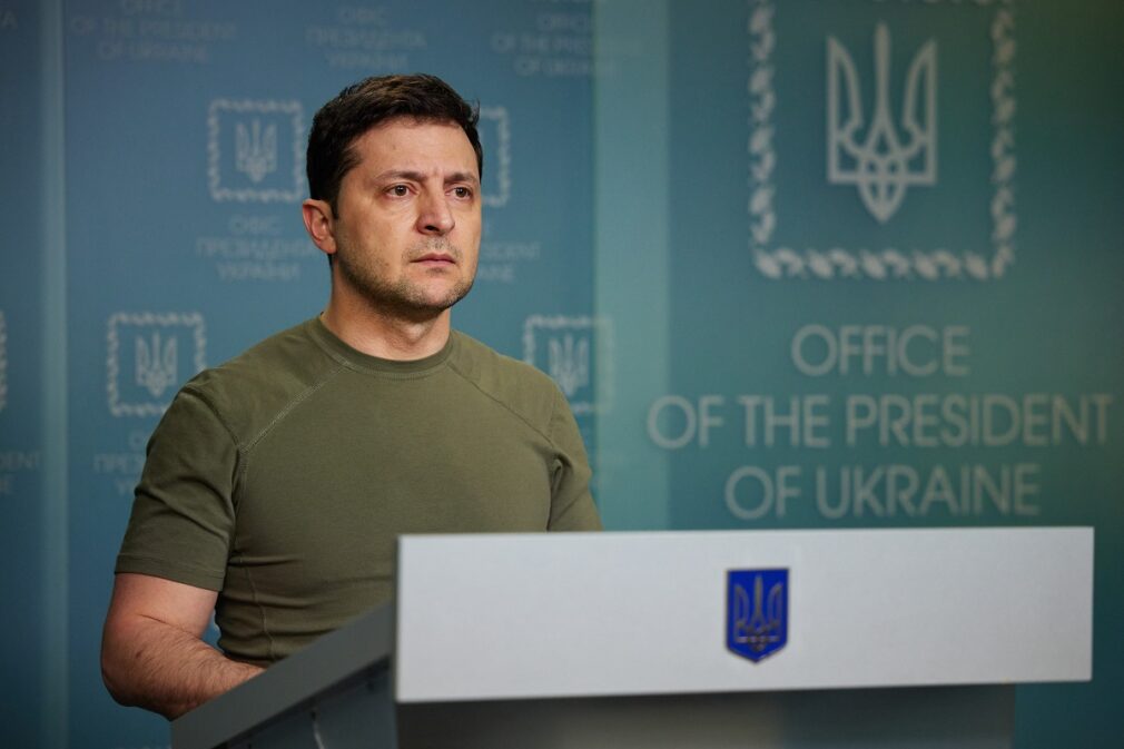 Ukrainian President Zelensky