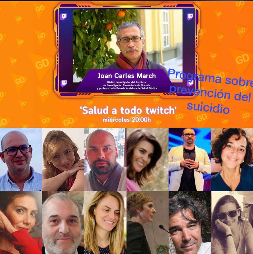 Salud a Todo Twitch Joan Carles March suicidio