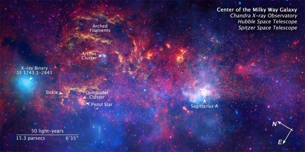 Granada.- Vislumbran la estructura del agujero negro supermasivo del centro de la galaxia