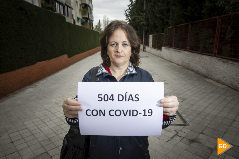 Sandra Gonzalez enferma de covid persistente