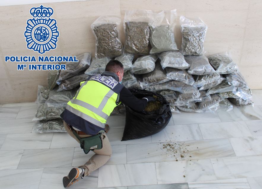 Marihuana intervenida en un operativo