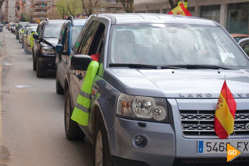 manifestacion coches oscar hinojo 2