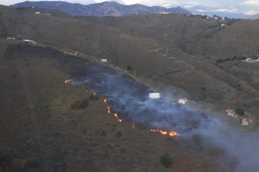 Incendio Salobreña