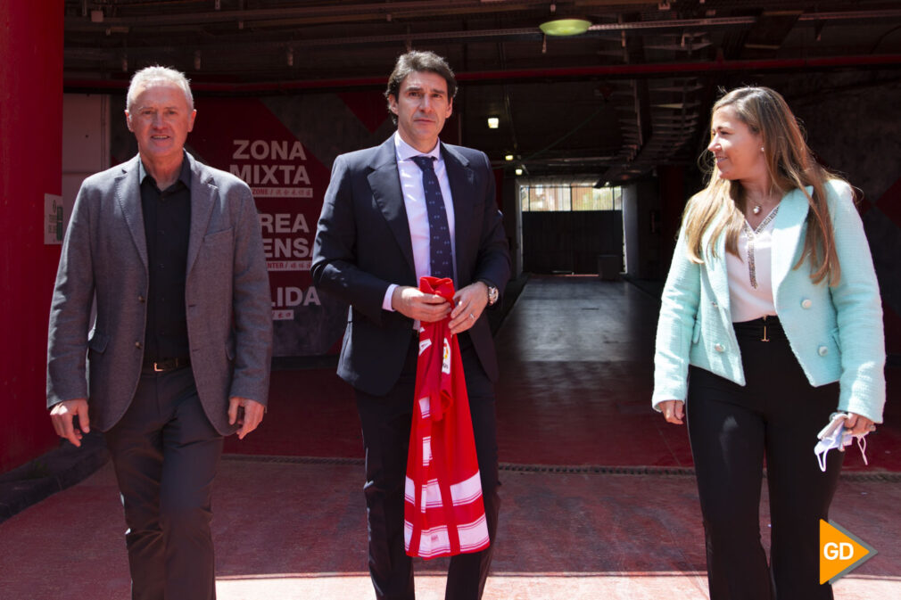 Presentacion de Aitor Karanka como nuevo entrenador del Granada CF