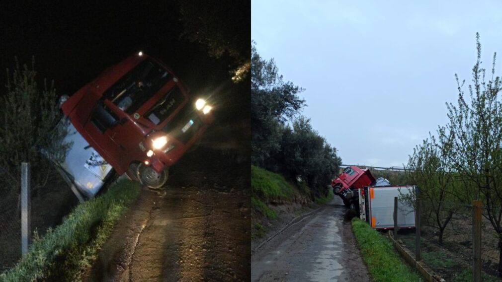 accidente camion