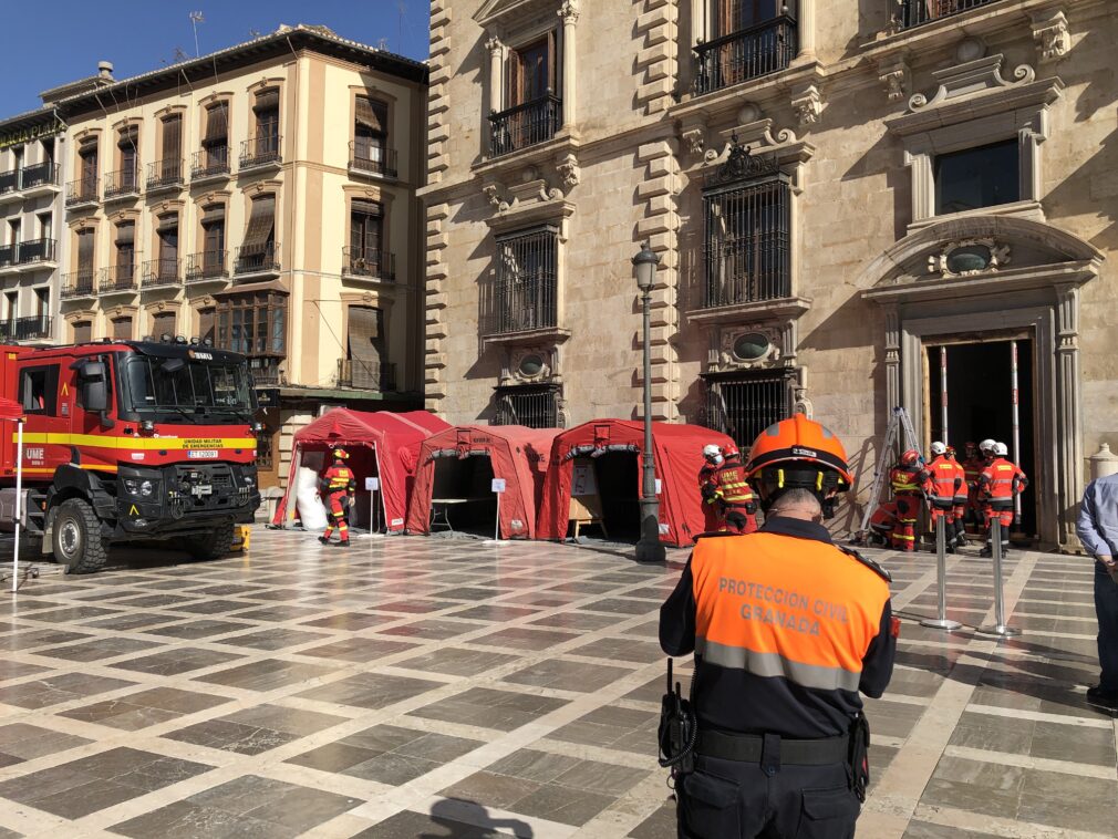 simulacro chancilleria granada