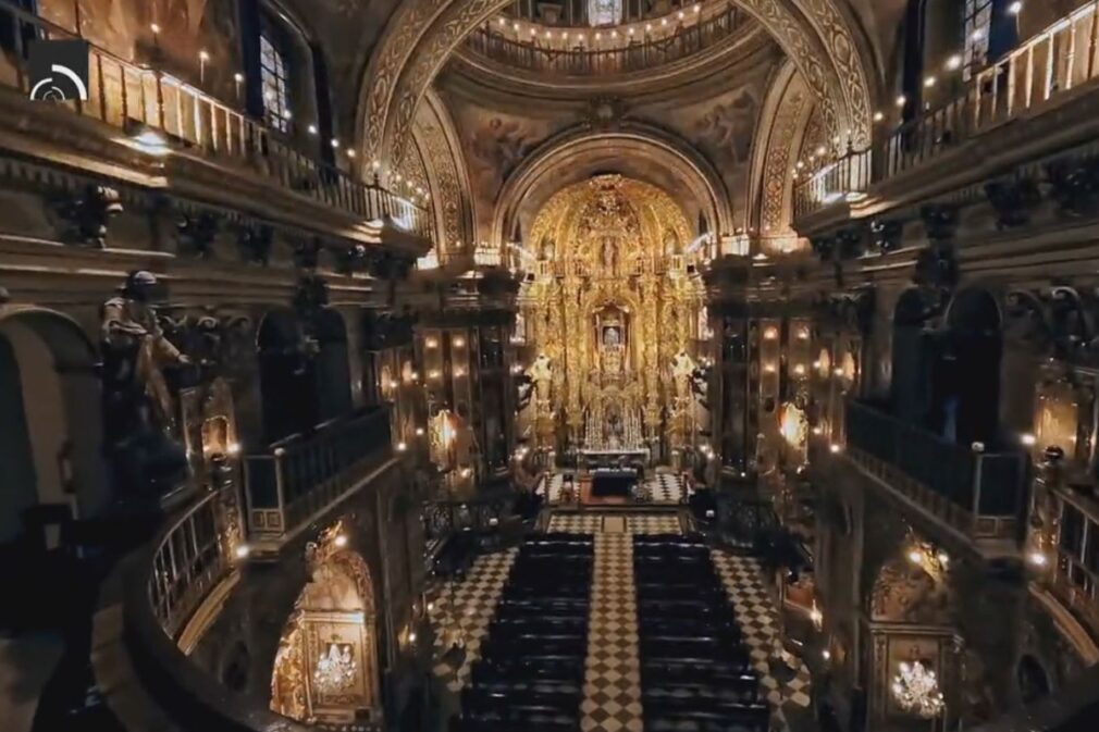 Panorámica de la Basílica de San Juan de Dios Vídeo ArtiSplendore