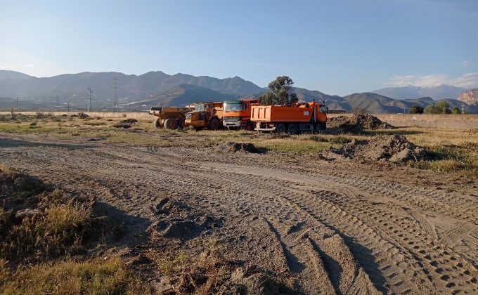 extracción de aridos en costa de granada