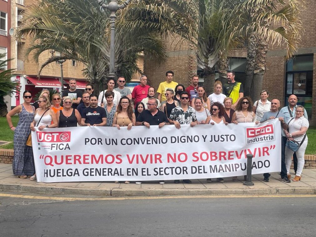 huelga manipulado frutas hortalizas ccoo granada ugt