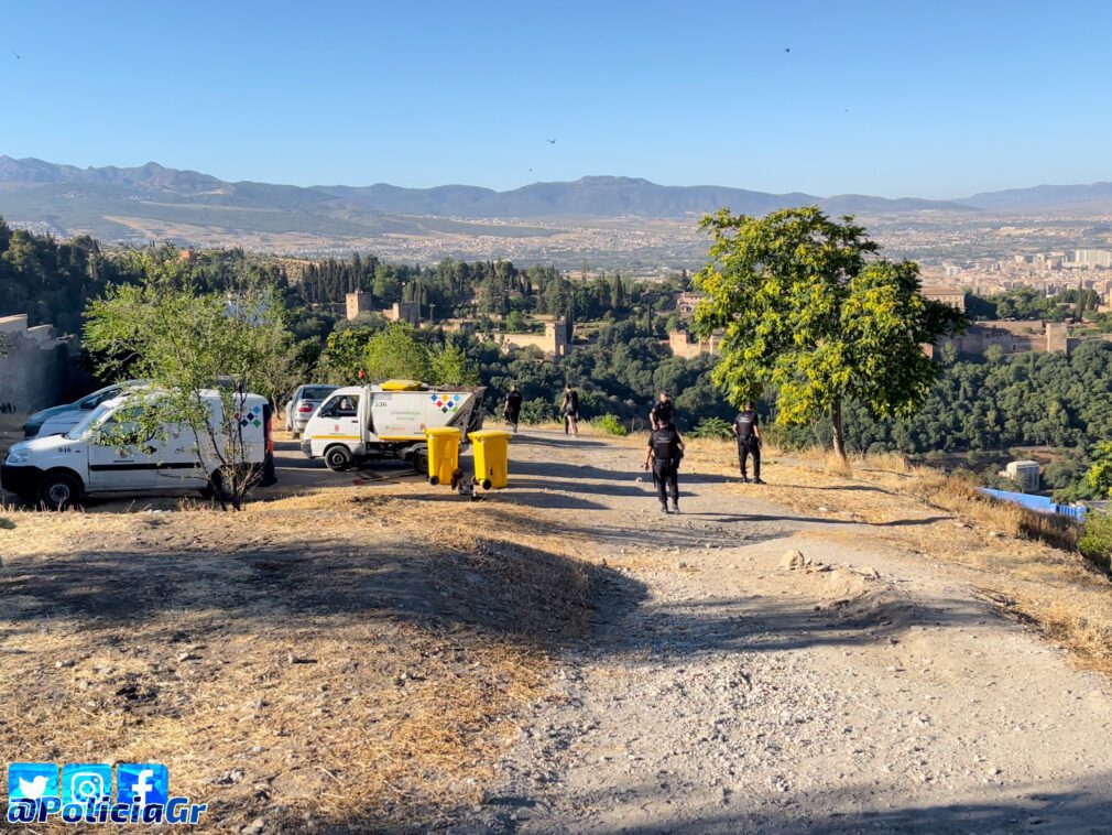 DISPOSITIVO DE ACTUACIÓN CONJUNTA EN LAS CUEVAS DEL CERRO SAN MIGUEL.