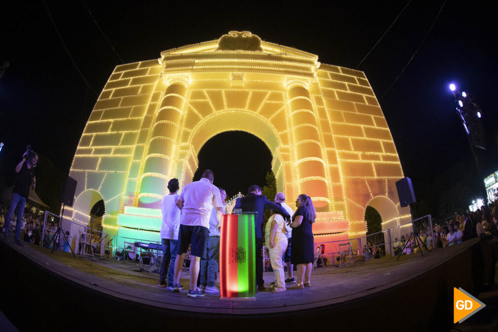 Inicio de la feria del Corpus Granada 2022