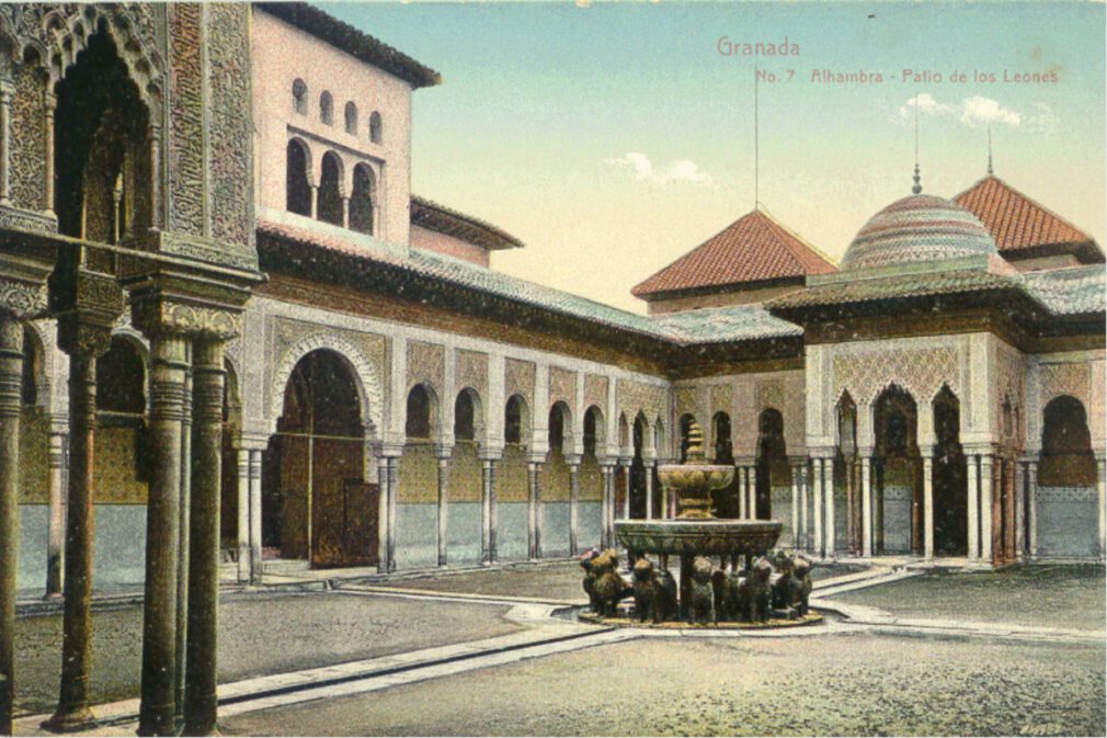 Patio de los Leones año 1900