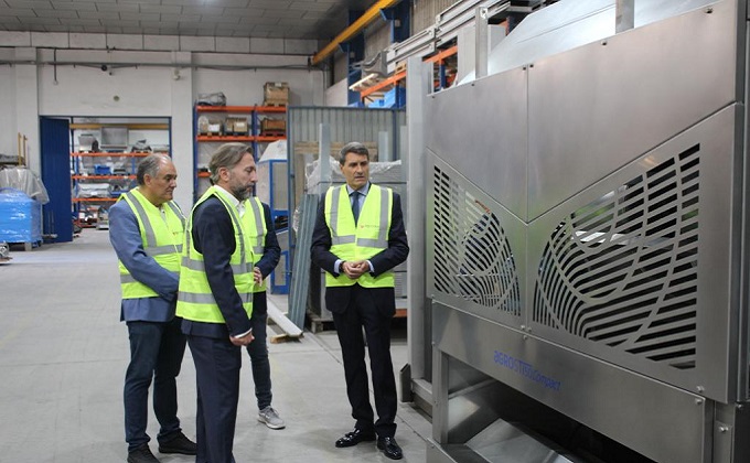 Pedro Fernandez visita Agroisa Huétor Tájar