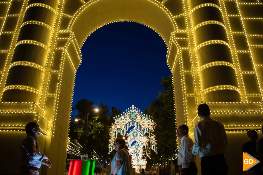 SIMULACRO ENCENDIDO LUCES FERIAL CORPUS GRANADA 2022 - Dani B