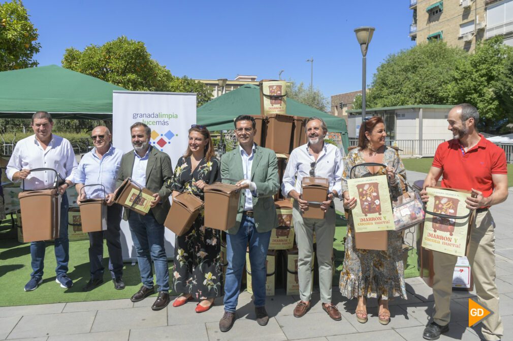 campaña de concienciación sobre el uso del contenedor marrón