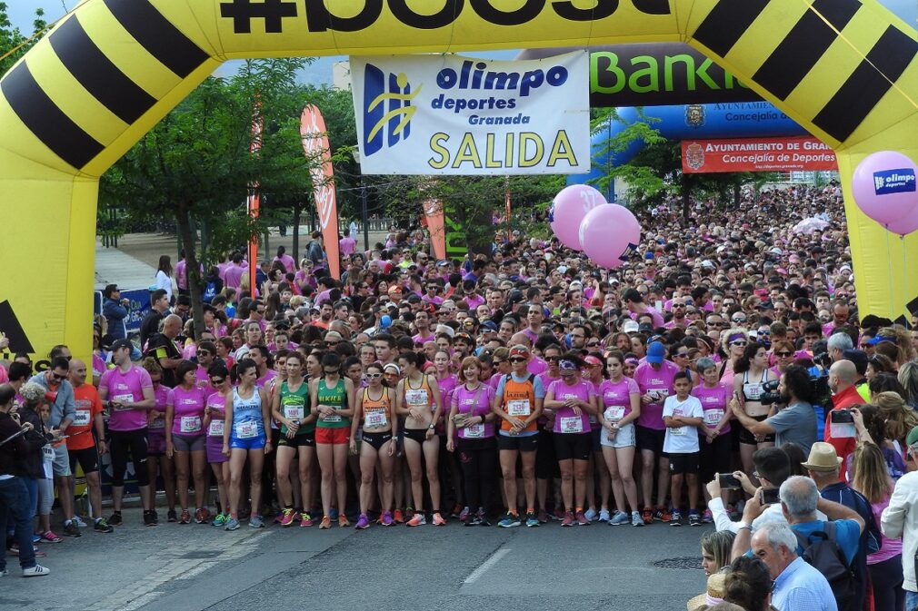 carrera de la mujer contra el cancer en granada