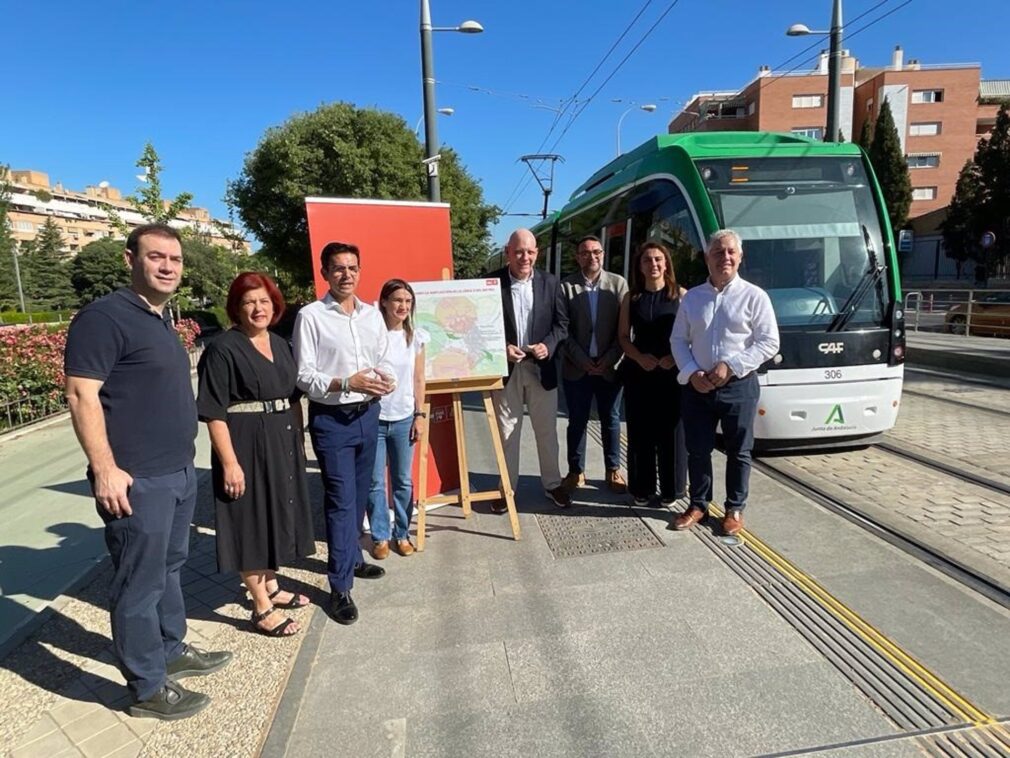 Granada.-19J.-PSOE promete llevar el metro hasta el aeropuerto y municipios de cornisa sur para reforzar "la cohesión"