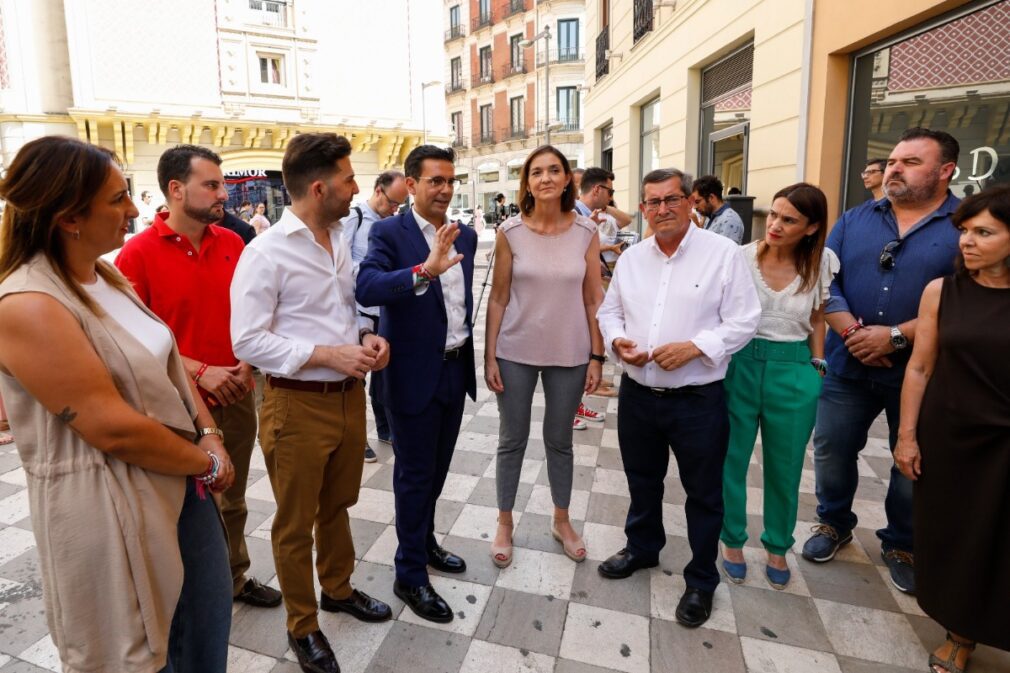 reyes maroto y pepe entrena PSOE