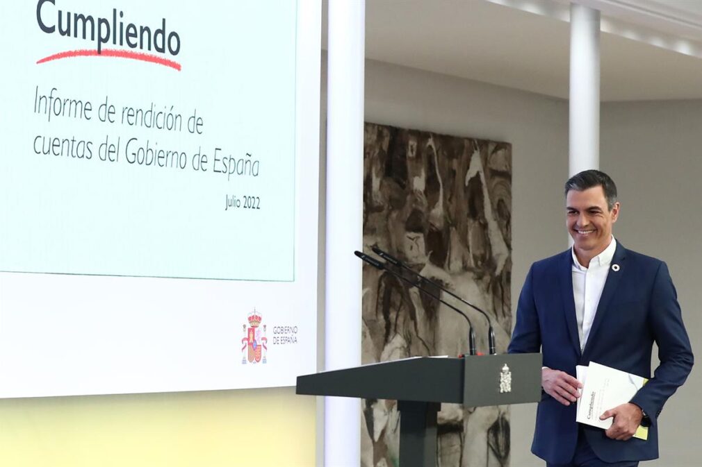 Pedro Sánchez corbata