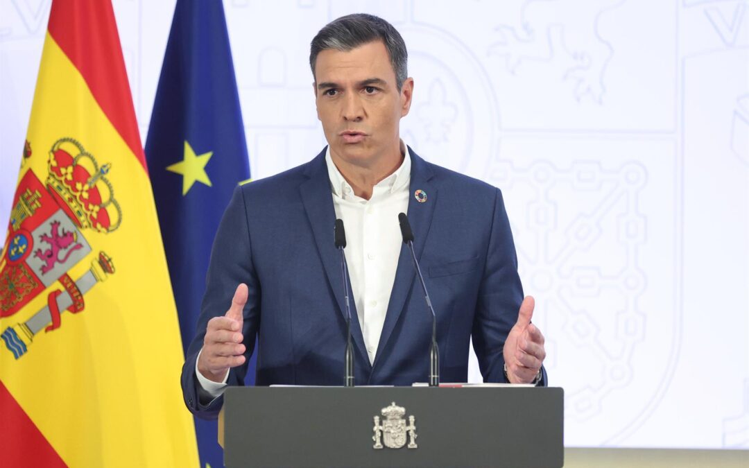 Sánchez anunciará a las 12:00 horas si dimite o continúa como presidente del Gobierno