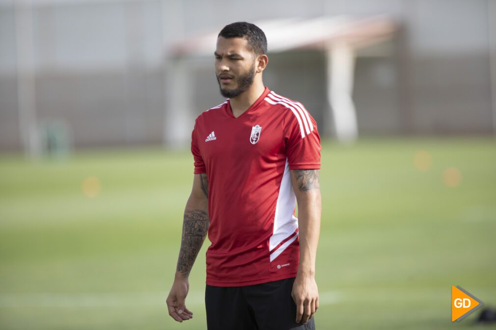 Primer entrenamiento del Granada CF