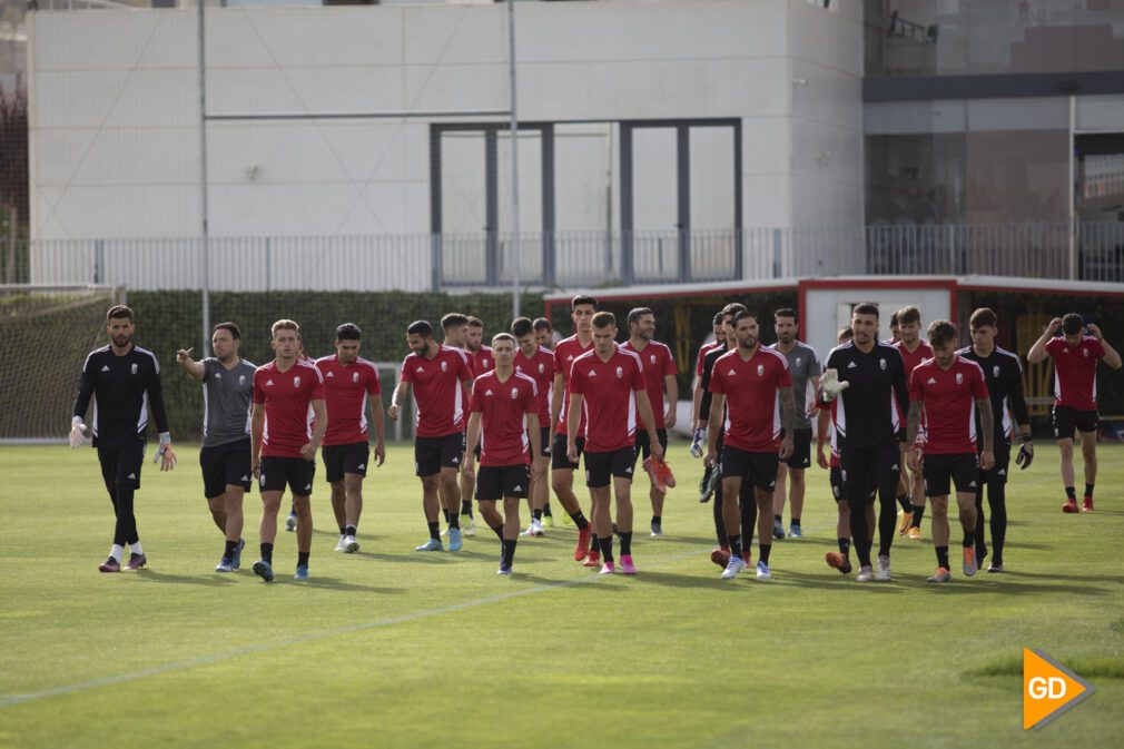 Primer entrenamiento del Granada CF