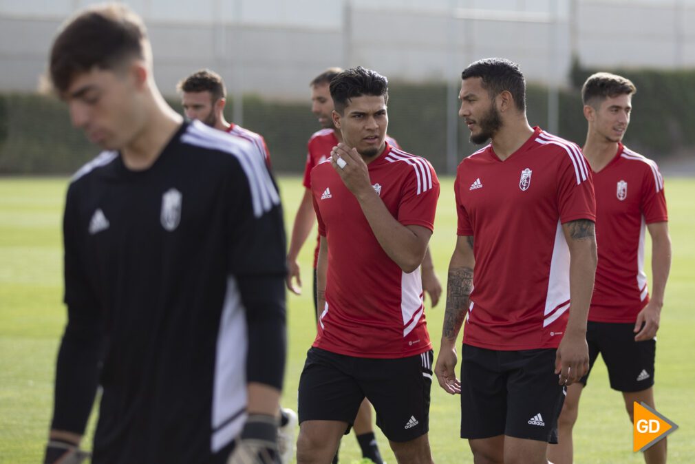 Primer entrenamiento del Granada CF