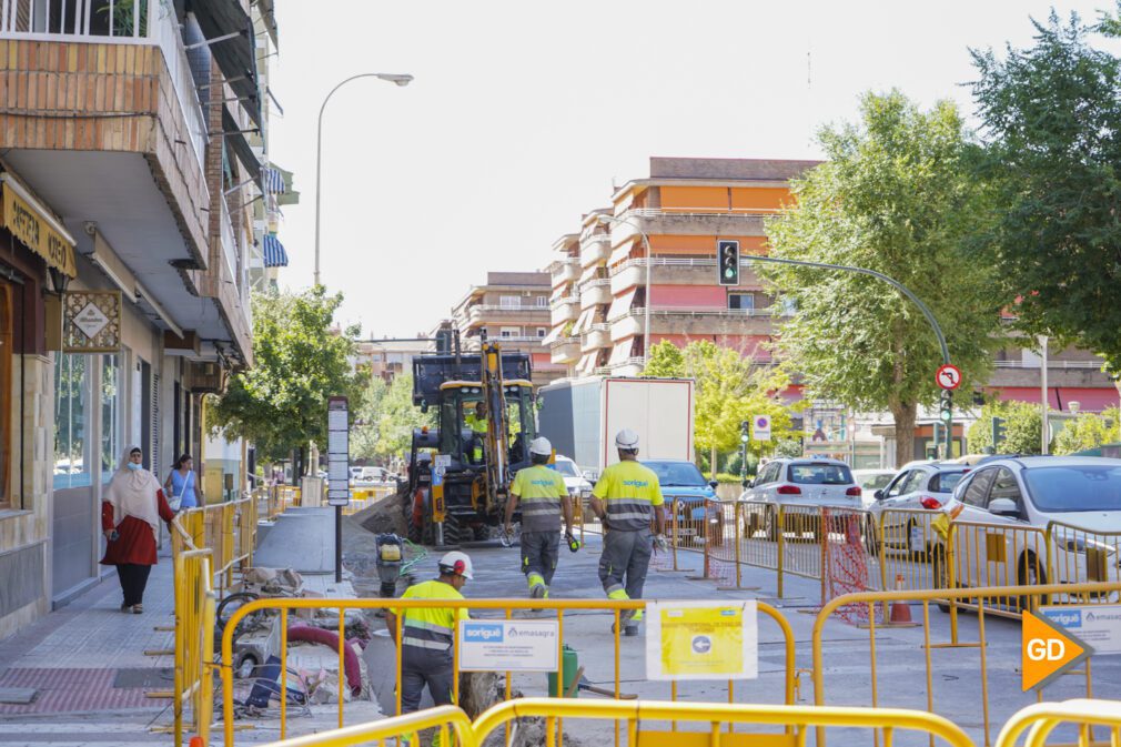 Obras para mejorar las infraestructuras del ciclo del agua Foto Mario Puertollano 12