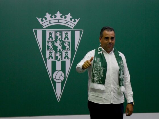 Germán Crespo, durante su presentación como entrenador del Córdoba | Foto: Córdoba CF