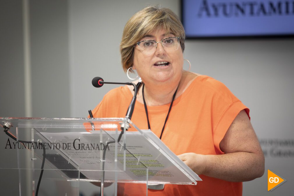 La alcaldesa en funciones de Granada Ana Muñoz ofrece balance sobre los fondos Next Generation