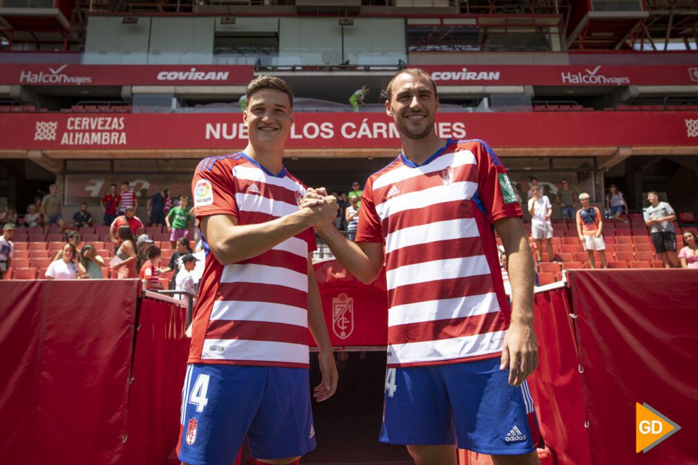 Presentación de Ignasi Miquel y Miguel Rubio como nuevos jugadores del Granada CF