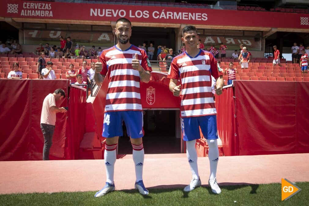 Presentacion de Jonathan Silva y Erik Cabaco como nuevos jugadores del Granada