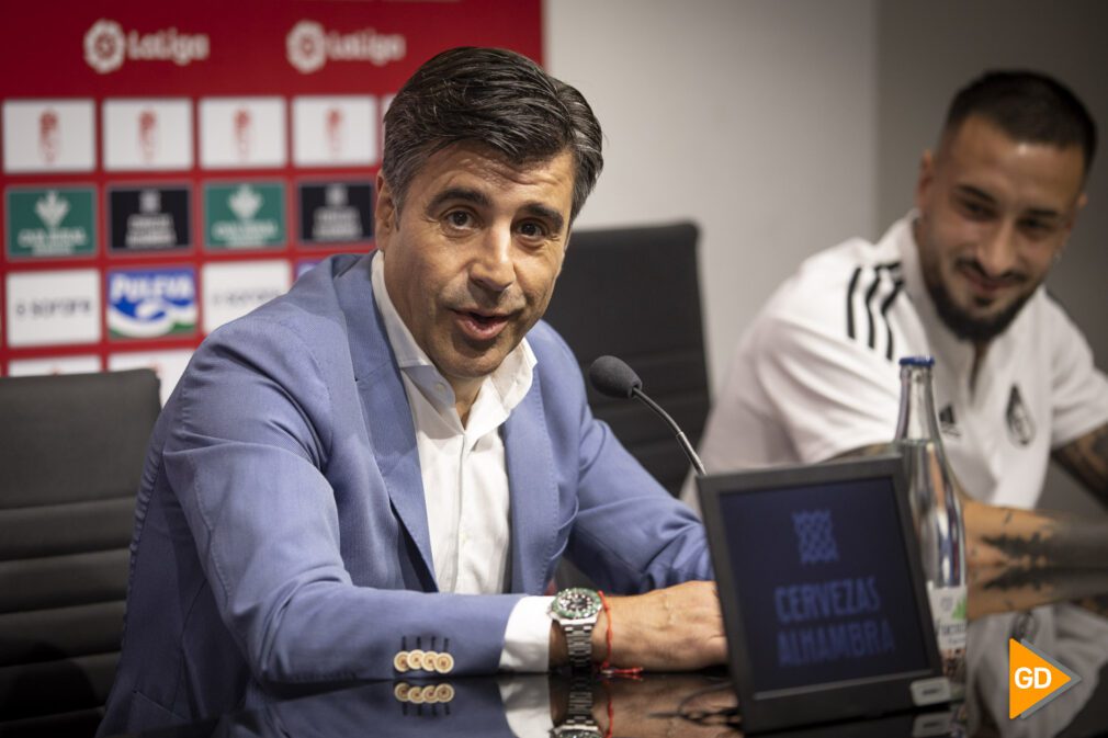 Presentacion de Jonathan Silva y Erik Cabaco como nuevos jugadores del Granada