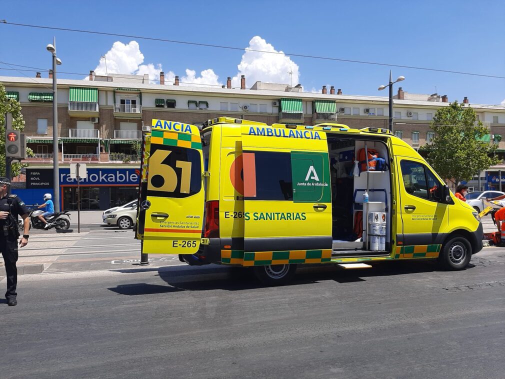 accidente vias metro estacion autobuses