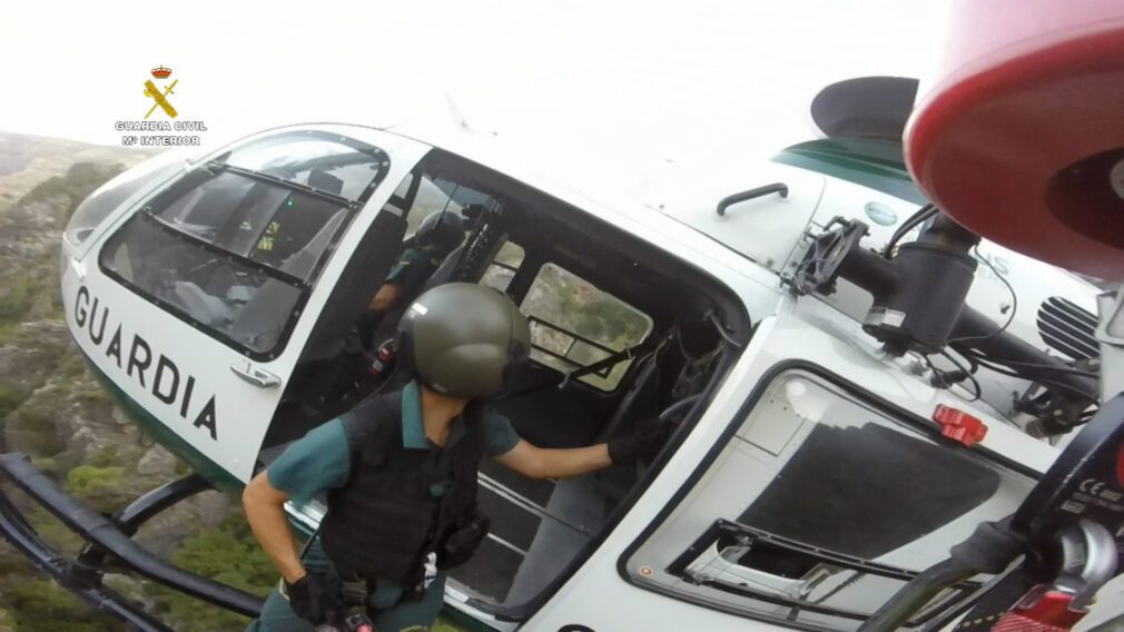 rescate helicóptero