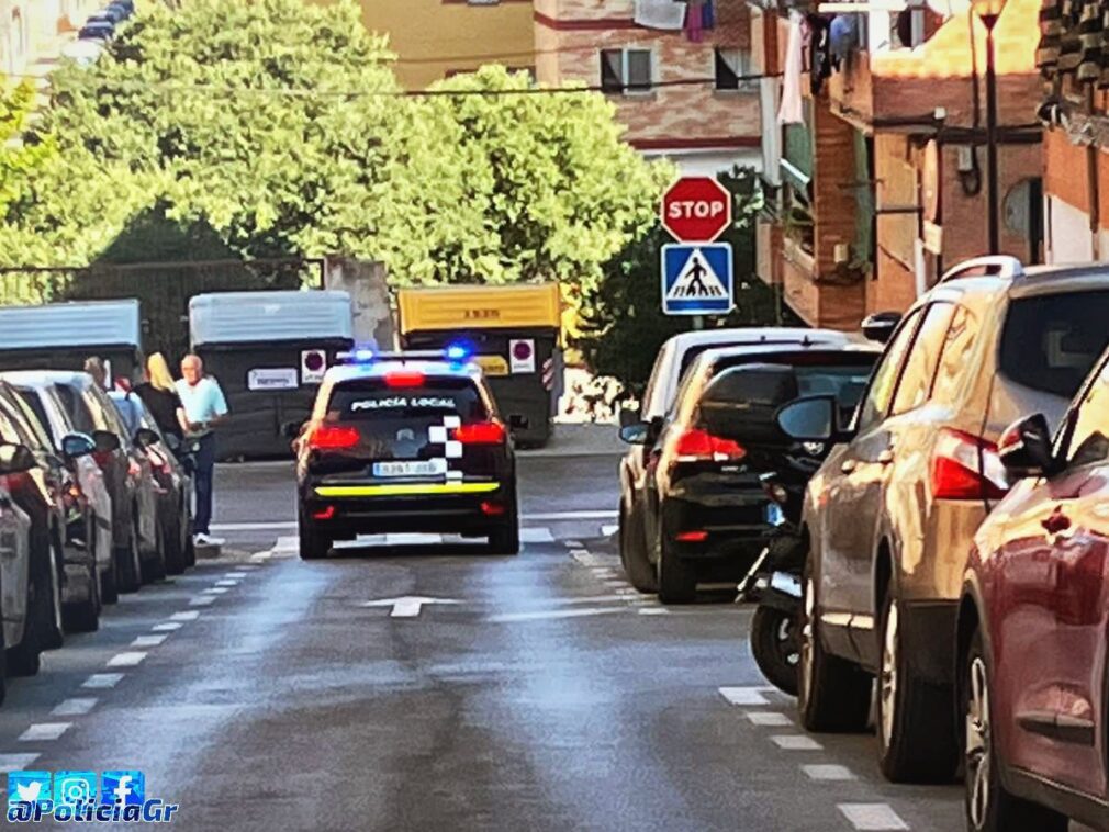 Atracador Policía Local en Cerrillo de Maracena