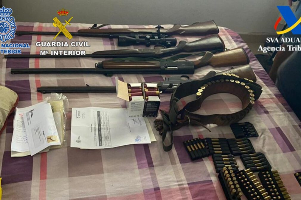 armas policia guardia civil operación conjunta