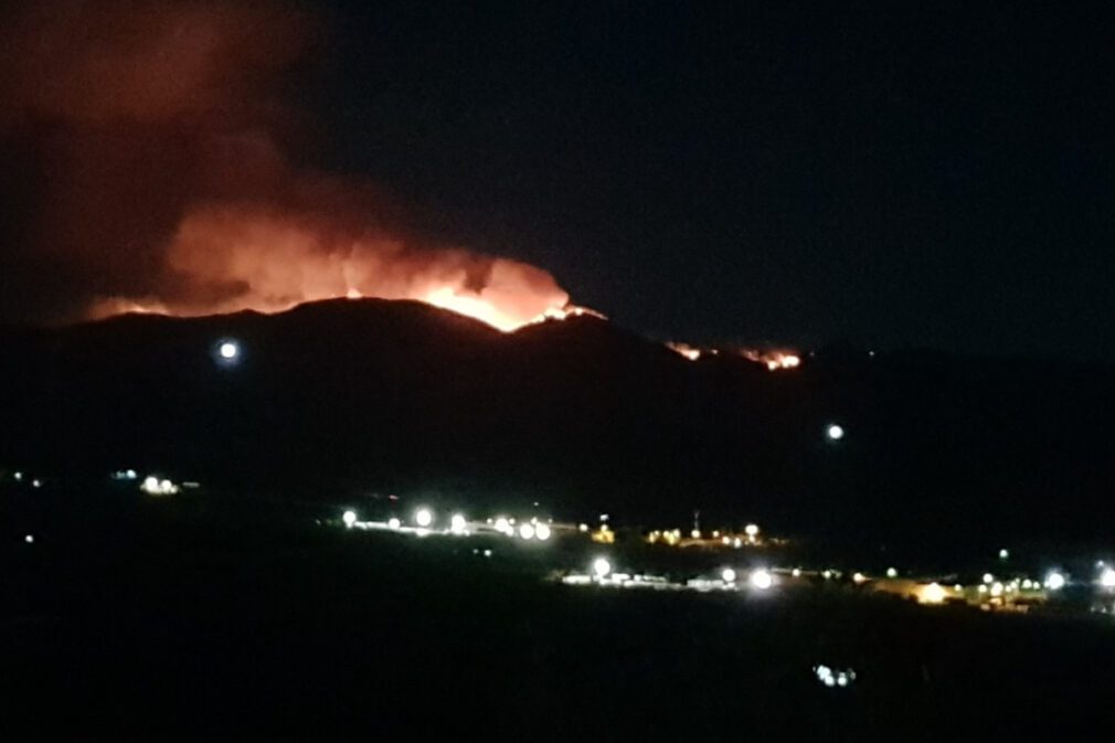 Incendio Los Guájares