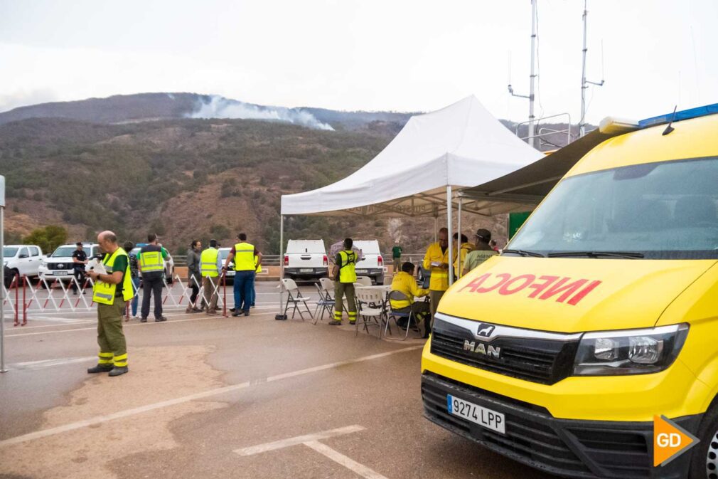 INCENDIO VALLE LECRIN INFOCA PUESTO AVANZADO FUEGO SEQUIA BOMBEROS - Javi Gea-2