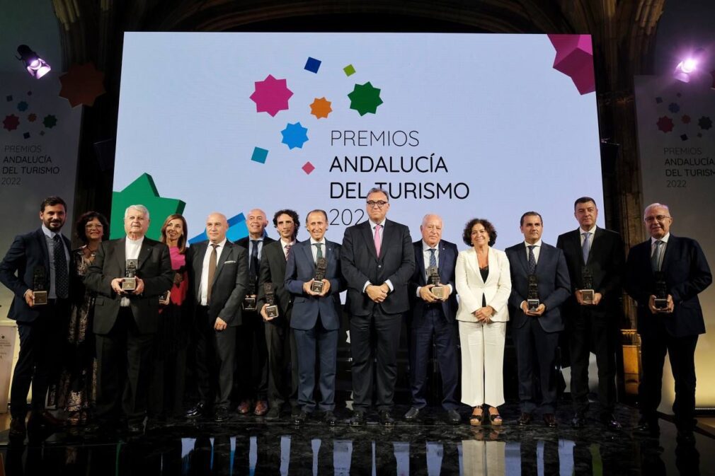 entrega de de los Premios Andalucía del Turismo 2022